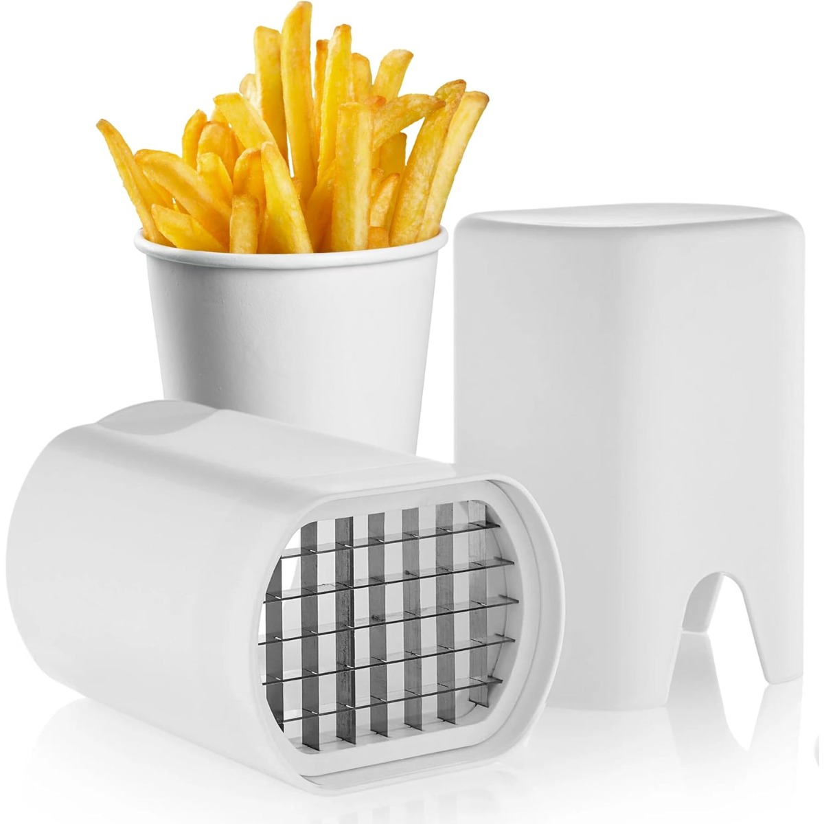 Potato Masher Ricer - Инструмент для резки белой картофеля фри,