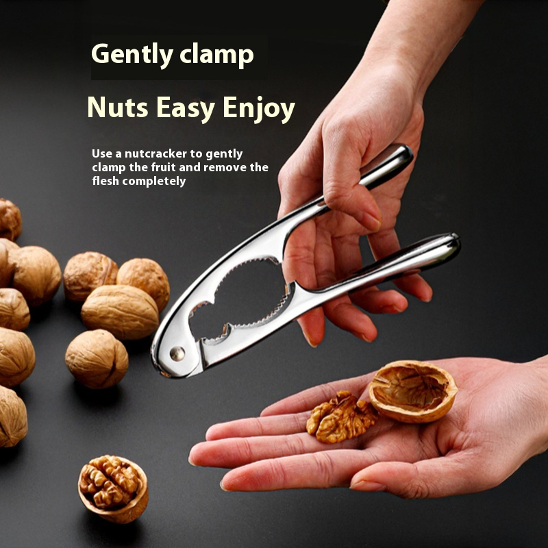 Quality Kitchen Gadgets - Ручной крекер для орехов из нержавеющей