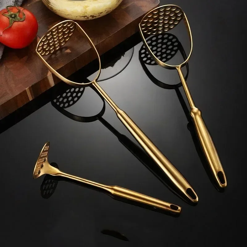 Potato Masher Ricer - Домашняя толкушка для картофеля из нержавеющей