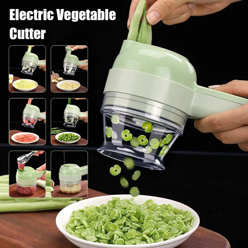 Электрическая овощерезка 4 в 1 – обзор и цена Kitchen Gadgets Garlic