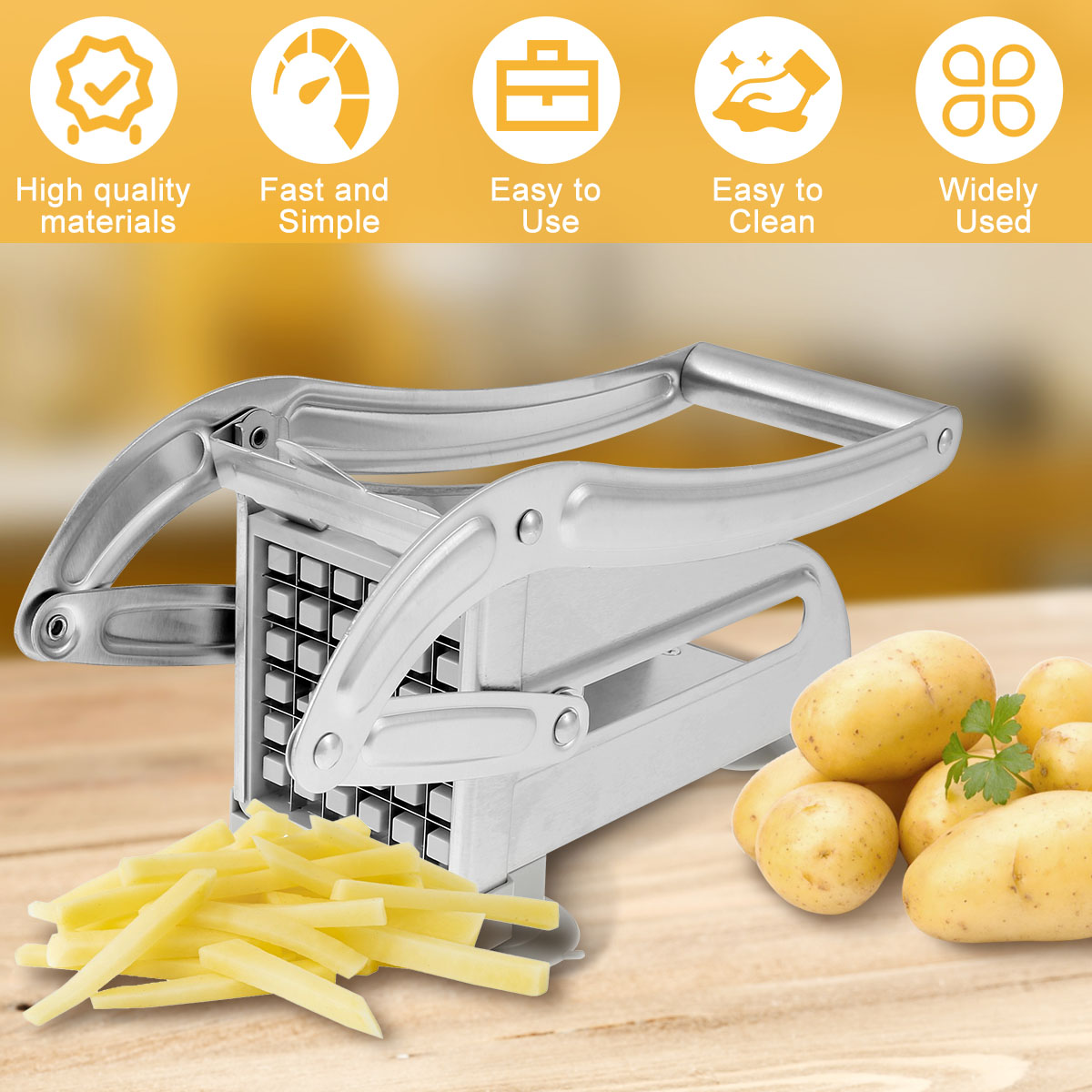 Резак для картофеля фри из нер – обзор и цена Potato Masher Ricer